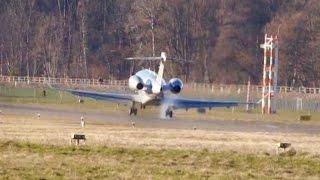 Go Around (Aborted Landing) and Missed Approach at Bern Airport