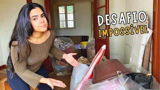 LIMPAMOS A CASA ABANDONADA EM 5 HORAS 