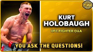 UFC Fighter Q&A Kurt Holobaugh | Talks Kaynan Kruschewsky Fight | LIVE Fan Questions