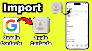 How to Sync Google Contacts on iPhone 16 Pro, 16 Pro Max (2025)