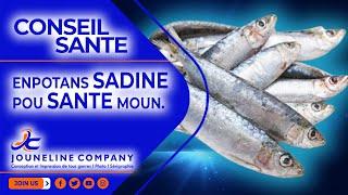 Les bienfaits et les atouts santé de la sardine sur votre corps (Mme Eline Lattaque Calixte)