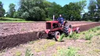 Allis Chalmers WD45 Moldboard Plowing