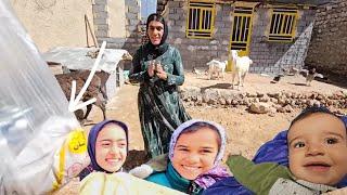 Nomadic Mother Visits Orphaned Daughter in the Care Home