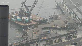 Two people injured after Seattle pier collapses