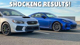 2022 SUBARU BRZ vs 2018 SUBARU WRX STI