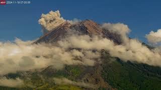 Nov 19, 2024: Two Eruptions from Semeru Volcano in Indonesia