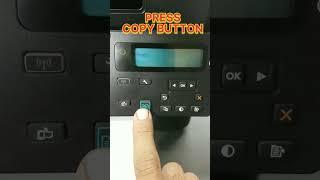hp printer hp 126nw : how to take perfect xerox copy hp printer #shorts #short #reels #yt #ytshorts