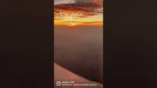 Sunset from clouds