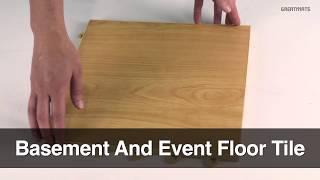 Basement and Portable Event Floor Tiles