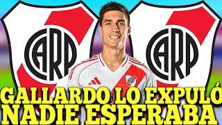 ¡BOMBA DE ÚLTIMA HORA! ¡LO EXPULARON! ¡NADIE LO CREYÓ! NOTICIAS DE RIVER PLATE HOY