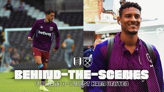 HALLER & FORNALS MAKE WEST HAM DEBUTS | FULHAM 0-1 WEST HAM UNITED