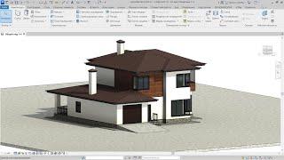 Autodesk Revit. Инструмент балочная система. Как сделать крышу в ревит