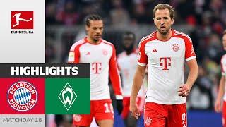 FC Bayern München - SV Werder Bremen 0-1 | Highlights | Matchday 18 – Bundesliga 2023/24