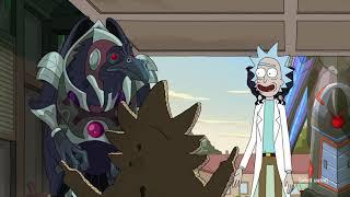 The crows discover Ricks wheel of things better than Morty