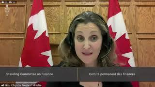 Riveting! Pierre Poilievre Grills MP Chrystia Freeland At Finance Committee On 2021 Budget