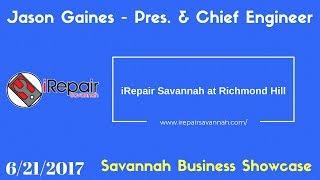 Jason Gaines of iRepair Savannah at Richmond Hill