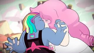 Rose and Bismuth Kissed in Steven Universe...