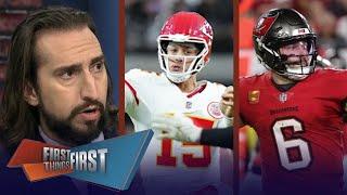 FIRST THINGS FIRST | Nick Wright on Report:"Chiefs still active in trade market, monitoring CB"