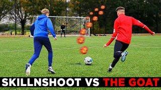 HOW GOOD IS THE BEST FREE KICK TAKER IN THE WORLD? skillNshoot vs KnuckleballTwins