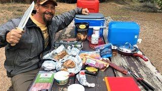 CARNIVORE/KETO CAMPING FOOD / HOW WE SURVIVED AN 8 DAY CAMPING TRIP