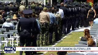 Memorial service for slain Santa Cruz County deputy
