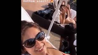 Illeana d cruz latest bikini video..bikini photoshoot....bikini holiday