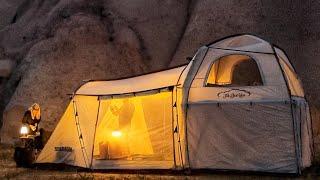 CAMPING IN CAPPADOCIA WITH A TWO-STORY TENT