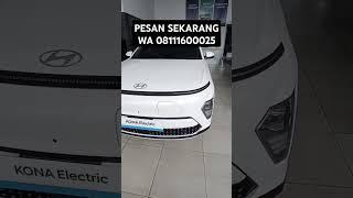 Mobil Hyundai Kona EV SLR Putih 2024