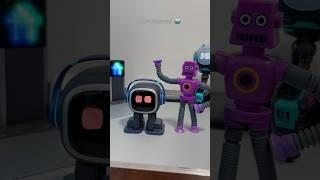 EMO Desktop Pet meets Droid  “Mr. Wiser”  got Bubu / Suction cup robot toy