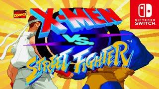 MARVEL Vs CAPCOM FIGHTING COLLECTION XMEN VS STREET FIGHTER NINTENDO SWITCH GAMEPLAY