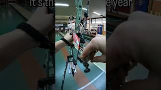 Indoor archery #asmr