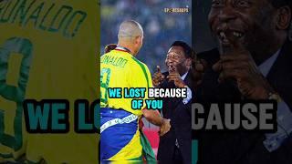 How Ronaldo and Ronaldinho made the great Pelé bow his head. Felipe Scolari 