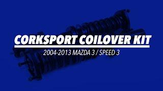 CorkSport Coilover Kit | 2004 - 2013 Mazda 3 / Mazdaspeed 3