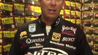 Strike King KVD Swim'n Caffeine Shad with Kevin VanDam ICAST 2012