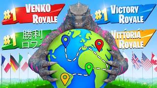 Winning Fortnite in Every Country! (Chapter 6)