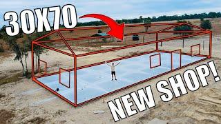 Building a BARNDOMINIUM on our New FARM!! - Episode 1