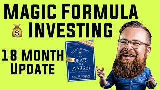 Magic Formula Investing | Joel Greenblatt | Seth's Little Book 18 Month Update