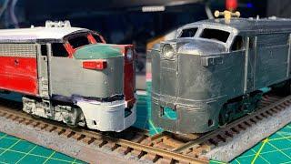 Restoring and Preparing to Repaint a Hobbyline Alco FA