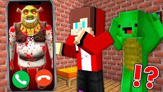 JJ and Mikey Survived 100 Days Of Attack on SCARY GRINCH.EXE POMNI in Minecraft - Maizen #170