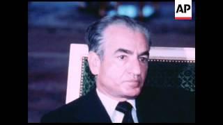 UPITN 17 4 78 PAHLAVI SHAH OF IRAN INTERVIEWED ON A RANGE OF SUBJECTS