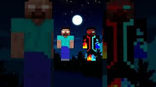 Herobrine Vs Evil Herobrine  #shorts #viral #minecraft