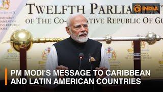 Indian PM Modi's message to Caribbean and Latin American countries