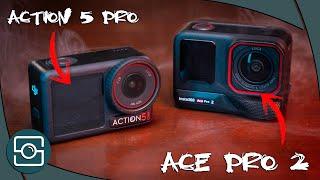 DER ULTIMATIVE ACTION-CAM VERGLEICH! Insta360 Ace Pro 2 vs DJI Osmo Action 5 Pro