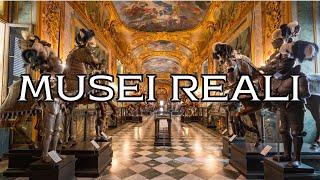 walking inside the MUSEI REALI | ROYAL MUSEUMS in Turin