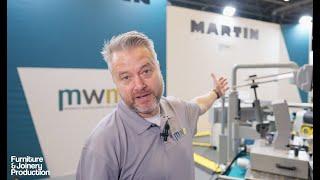 At Materials & Finishes 2024 with Markfield Woodworking Machinery