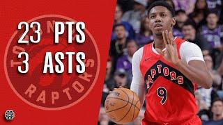 RJ Barrett 23 pts 3 asts vs Kings 24/25 season