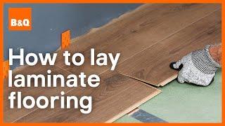 How to lay laminate flooring | DIY