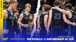 Maysville Ends Dream Season in State Final vs Archbishop Alter 