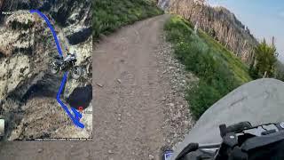 July 2024 - Trinity Mountain ADV Moto POV | 4K