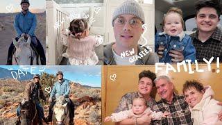 VLOG: Horseback riding, great grandparents & new glasses